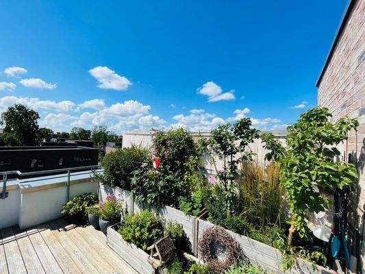 Trennwand Dachterrasse