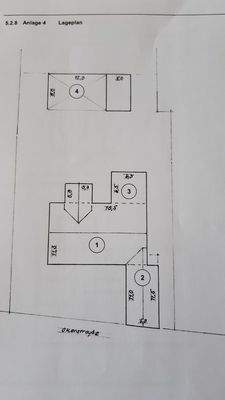 Anordnung der Gebäude 