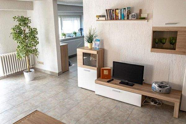 Wohnzimmer FeWo Seestern