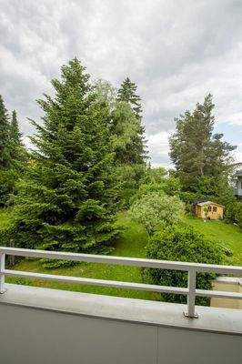 Blick auf den Garten