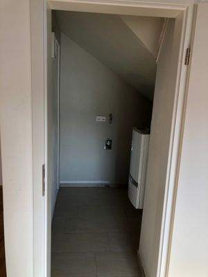 Abstellraum mit WM-Anschluss