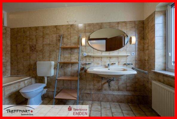 Wannenbad, direkt am Elternschlafzimmer