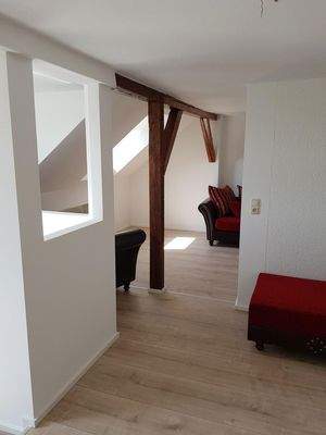 Wohnzimmer Dachgeschoss Detail