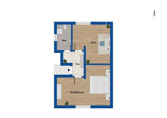 Grundriss Dachgeschoss