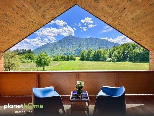 Loggia mit Panorama-Ausblick 