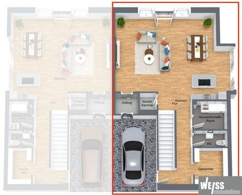 Grundriss EG - Haus 4