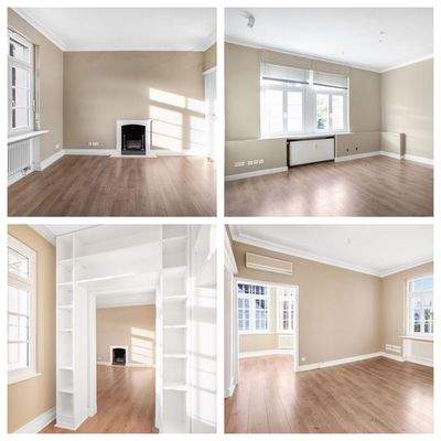 1. Büro mit Kamin und Trumzi