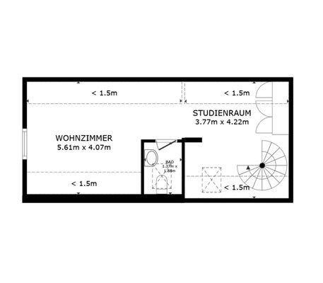 Grundriss Dachgeschoss