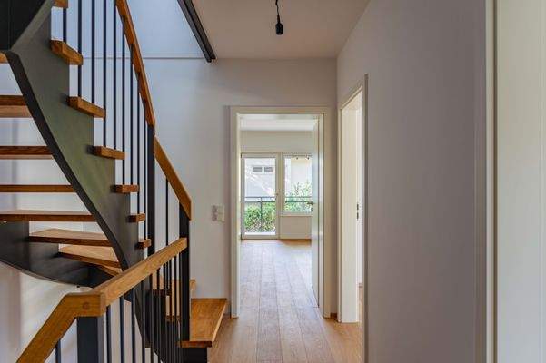 Treppe ins Dachgeschoss