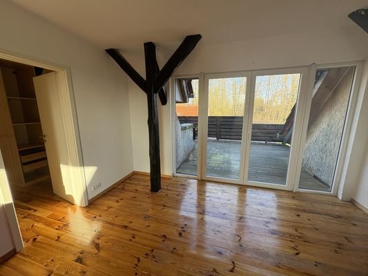 Zugang zur Dachterrasse