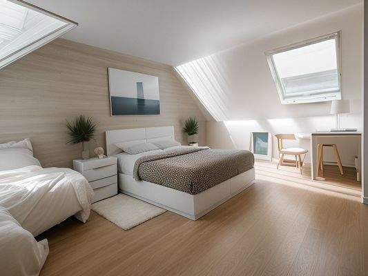 Schlafzimmer A2 Whg. DG Hinterhaus