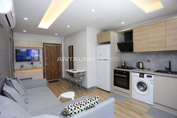 Furnished 1-Bedroom Flat for Sale in Muratpaşa Güvenlik