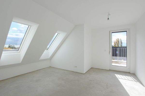 Schlafzimmer aktuell belagsfertig