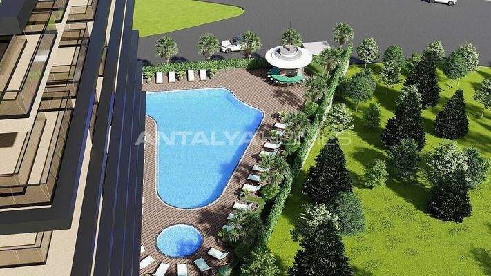 Stylish Apartments in a Popular Project in Alanya Tosmur