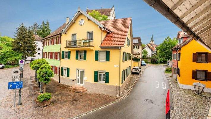 Blick aus dem Wohnzimmer