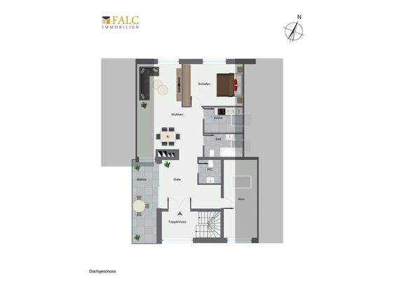 Grundriss Dachgeschoss