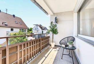 Großer Balkon