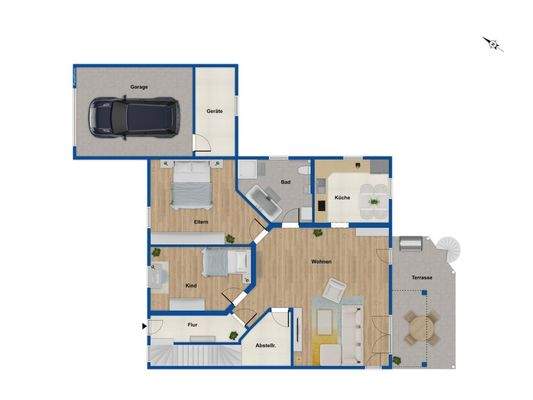 Grundriss Erdgeschoss