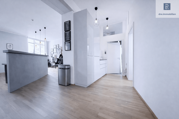 Blick in die Küchenzeile