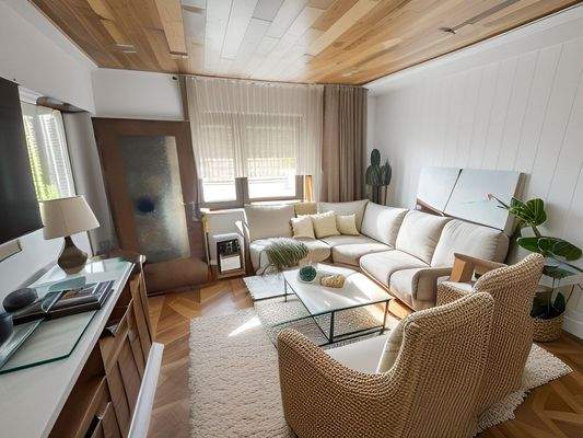 Visualisierung des Wohnzimmers