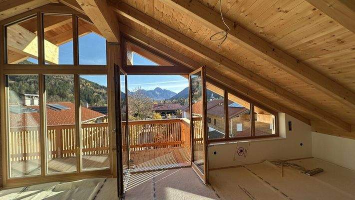 Wohnbereich mit Panoramablick