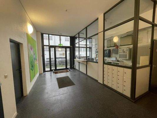 Empfangsbereich Büro