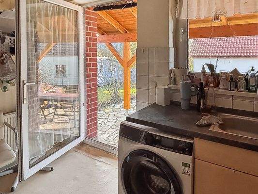 Küche - Ausgang zur Terrasse