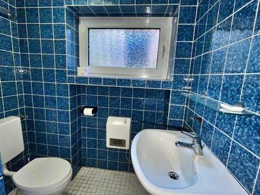 Duschbad im Untergeschoss