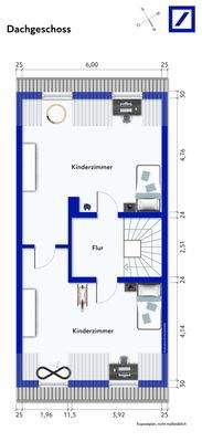 Optimierter Grundriss DG