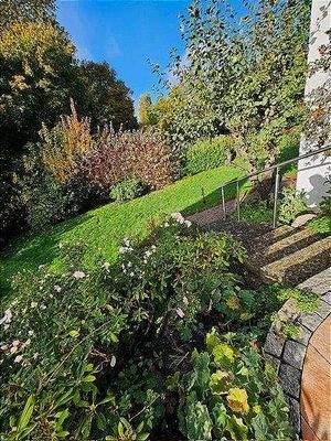 Grüner Terrassenblick