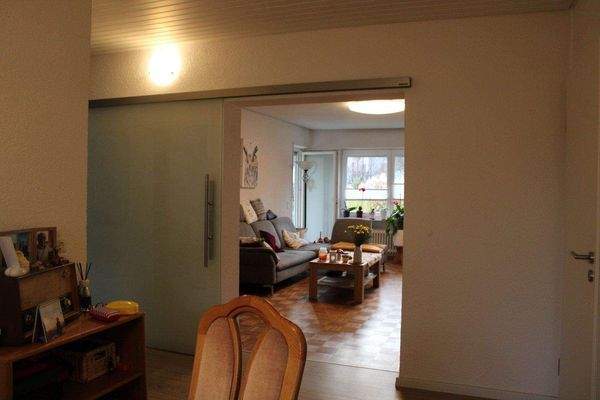Schiebetür zum Wohnzimmer