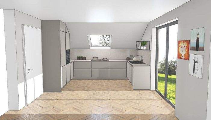 Wohnung 11 - Musterküche