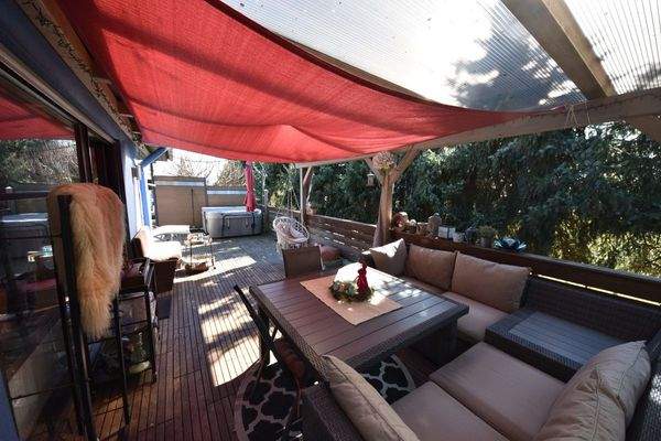 Gemütliche Terrasse