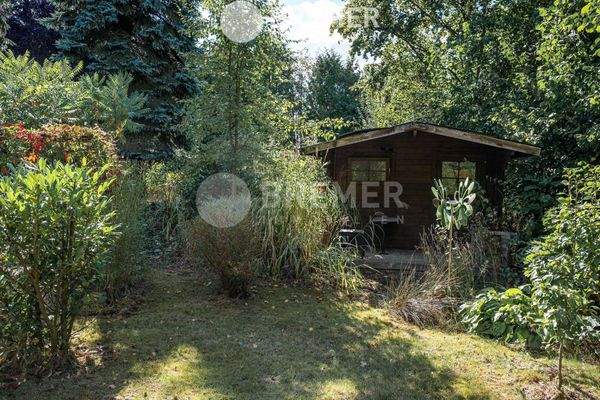 Garten und Gartenhaus