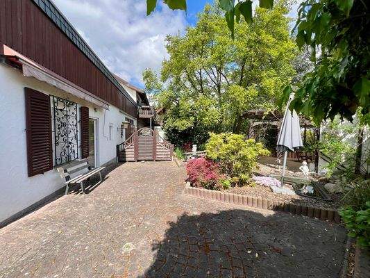 Gartenbereich Gewerbeteil