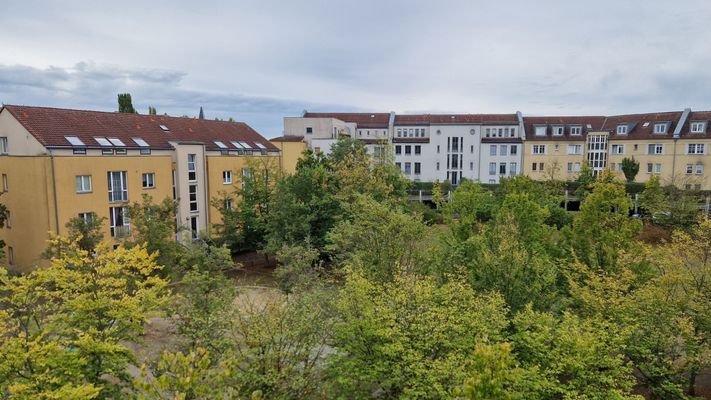 Aussicht vom Balkon