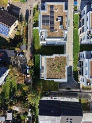 Drohnenaufnahme von oben