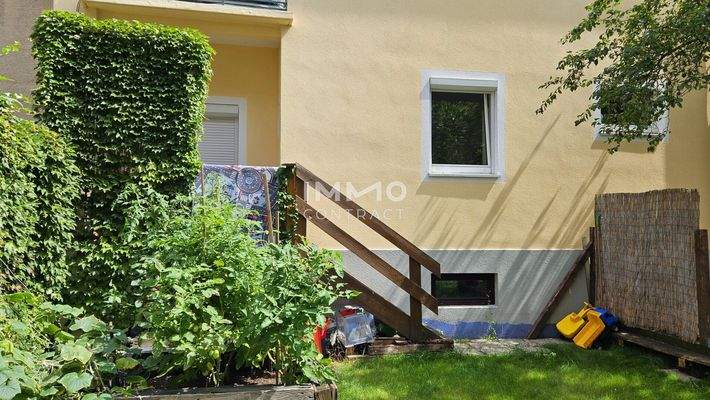 Wohnung gartenseitig