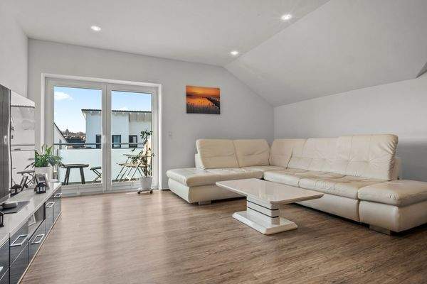 Wohnbereich mit Balkon