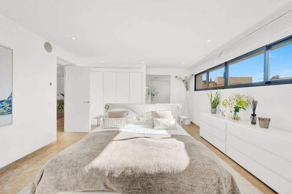 Master bedroom in apartment in Portals Nous 2