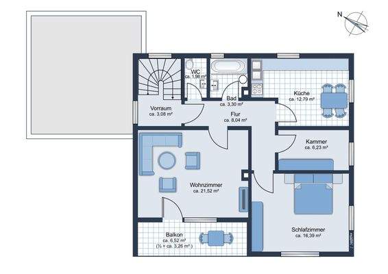 Bestand Grundriss OG