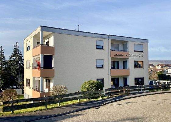  Blick auf meine Wohnung ...