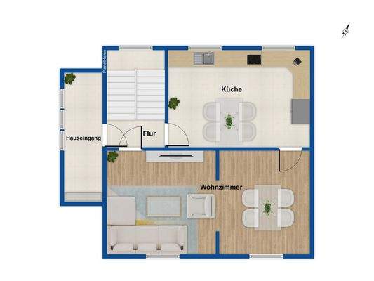 Grundriss Erdgeschoss