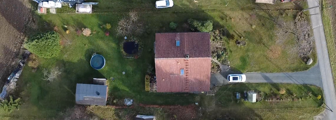 Draufsicht Grundstück