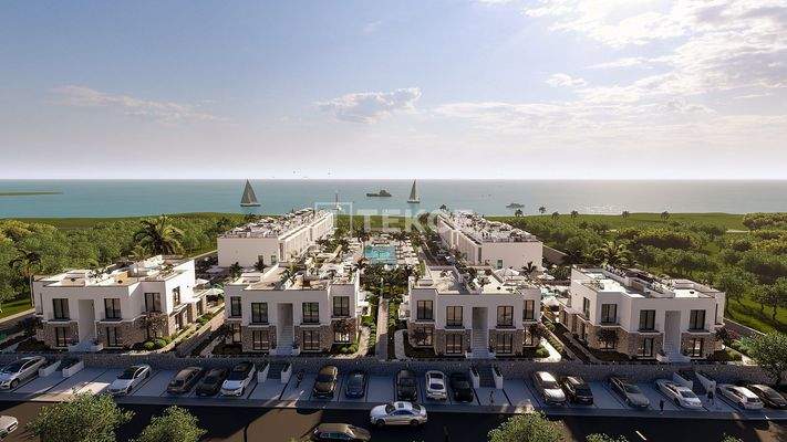 Mountain and Sea View Flats Close to the Sea in North Cyprus