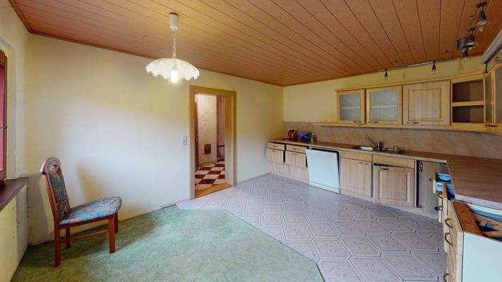 Küche im Erdgeschoss