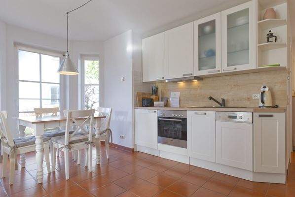 Essbereich mit Küche