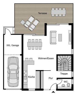 Grundriss Erdgeschoss