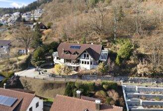 Das Haus von oben