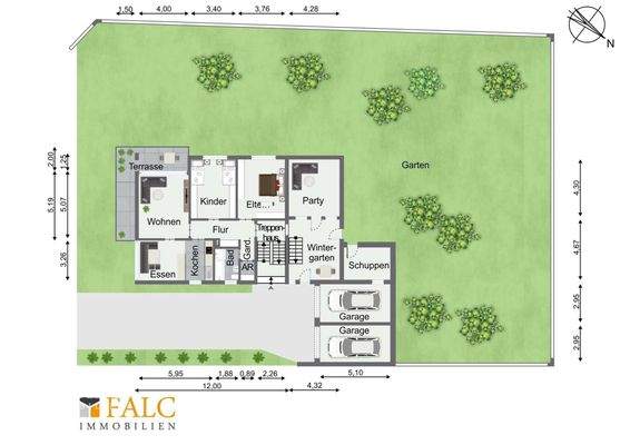 Grundriss Erdgeschoss